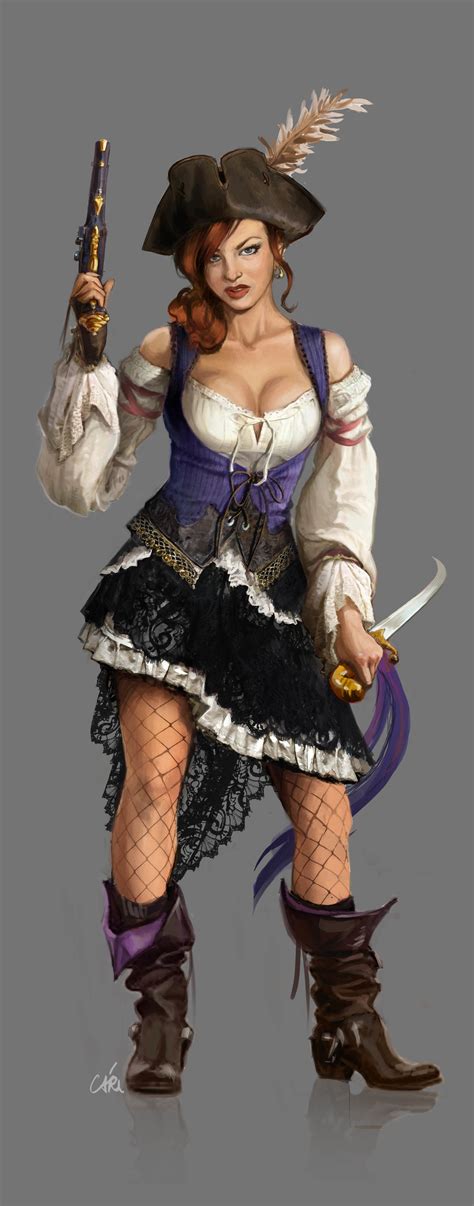 sexy pirate woman